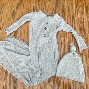 Lou Lou Gown and Hat EUC